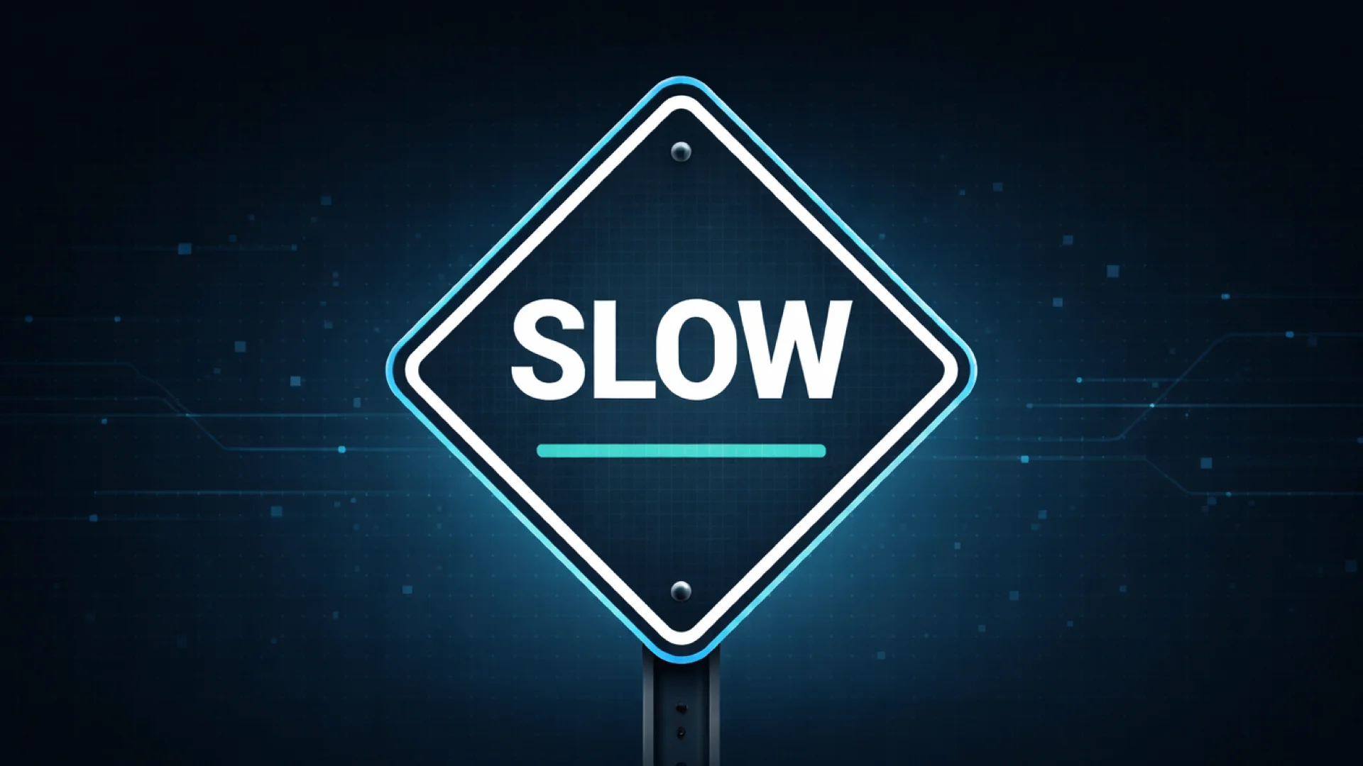 Visualization of query performance bottlenecks showing data flowing through analytics pipeline stages