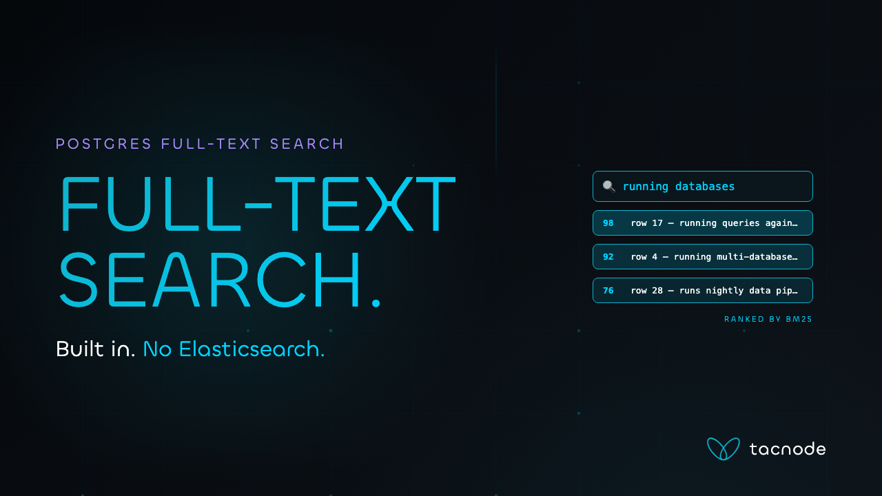 Postgres Full-Text Search, Explained demo thumbnail