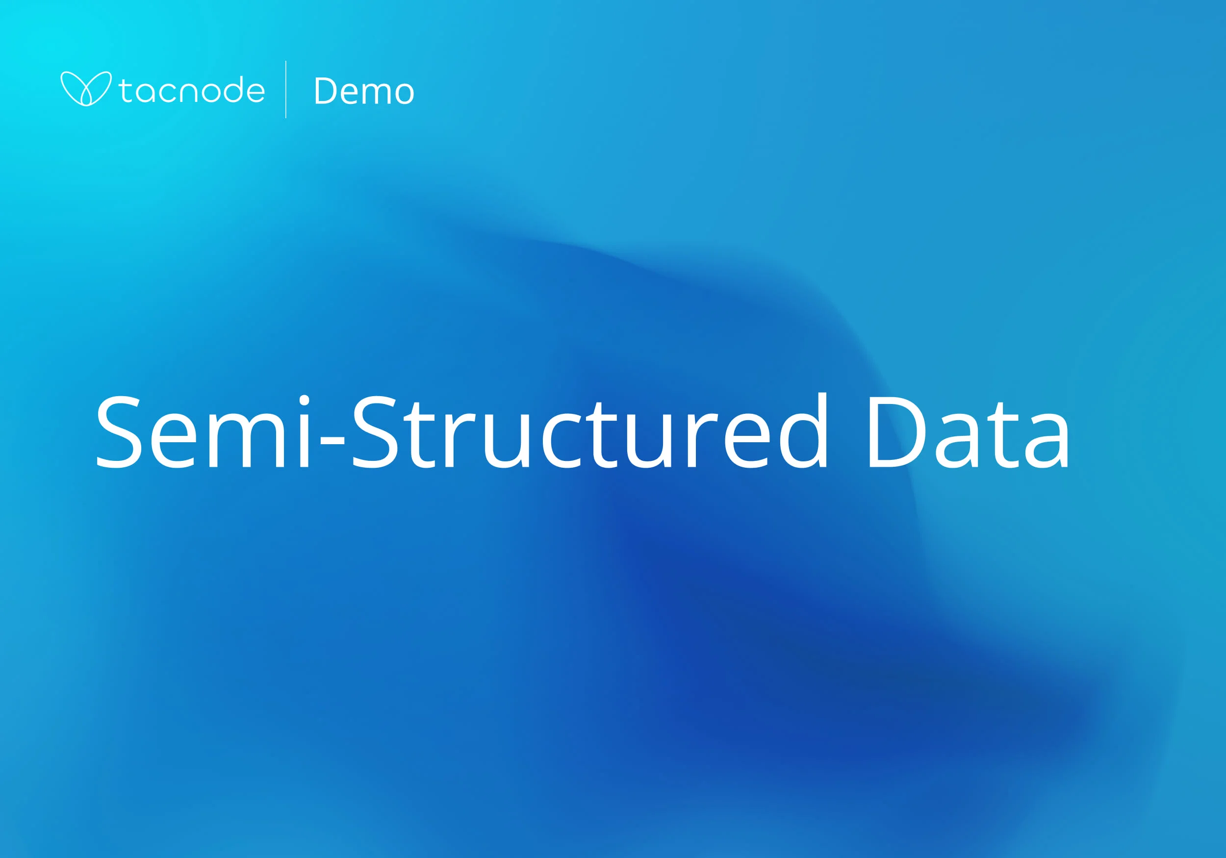 Semi-Structured Data