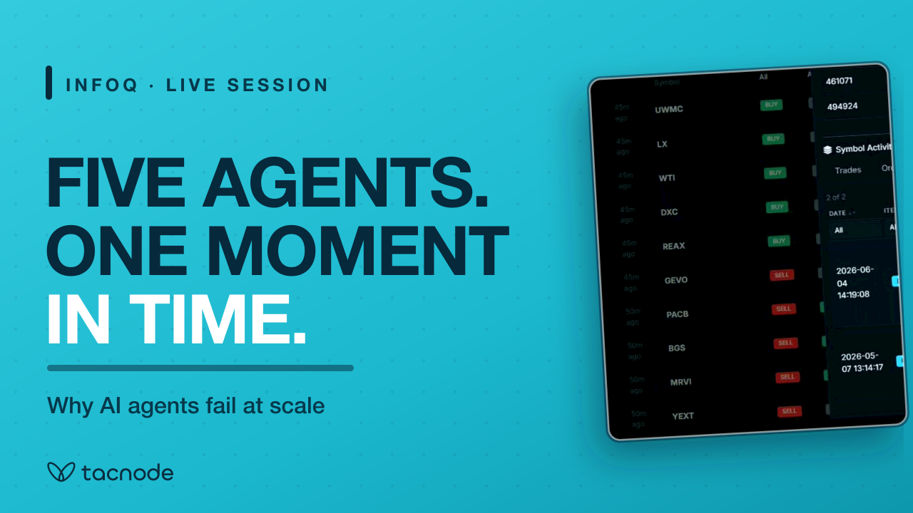 Why AI Agents Fail at Scale: Context Is a Data Layer Problem demo thumbnail
